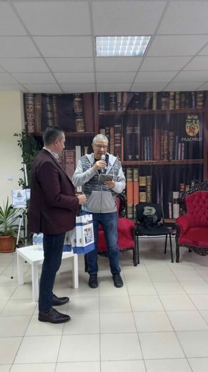 Полярният изследовател и учен проф. Христо Пимпирев представи биографичната си книга „Антарктическият стопаджия“ в Радомир