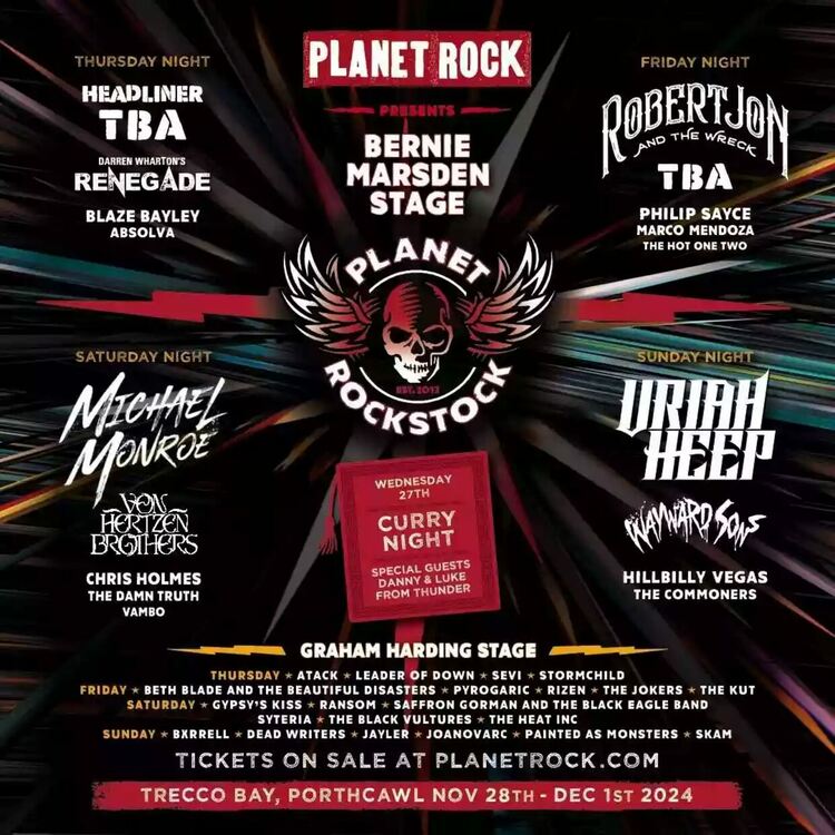 SEVI се присъединяват към афиша на Planet Rockstock, Англия  