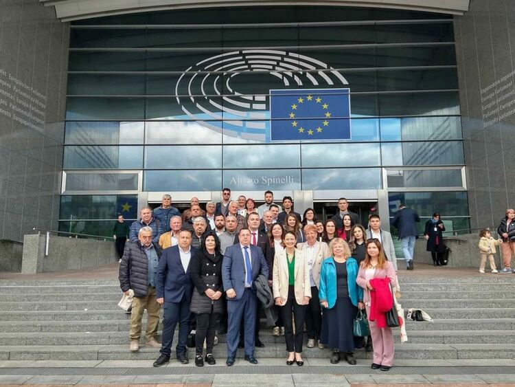 Социалисти от Смолян посетиха Европейския парламент в Брюксел