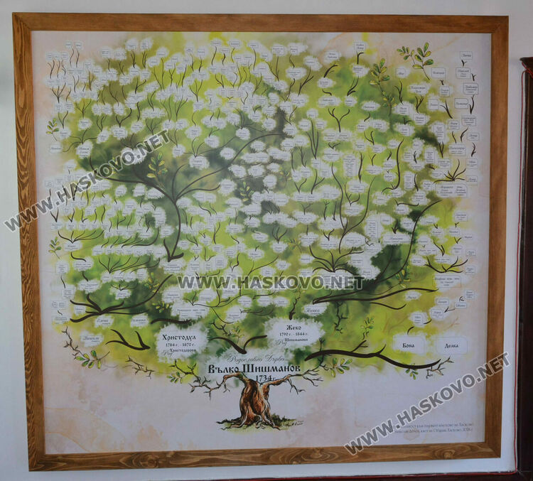 Родословното дърво на Шишмановия род разказва историята на Хасково в обновената къща-музей