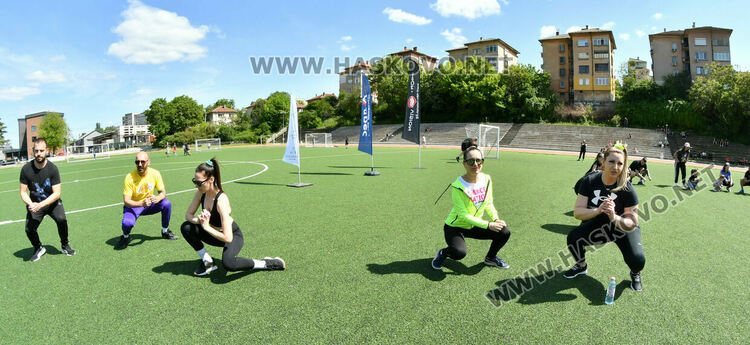 Над 100 души се включиха в благотворителна тренировка в Хасково