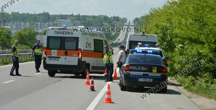 Групата мигранти, катастрофирали край Хасково,трябвало да стигнат до София