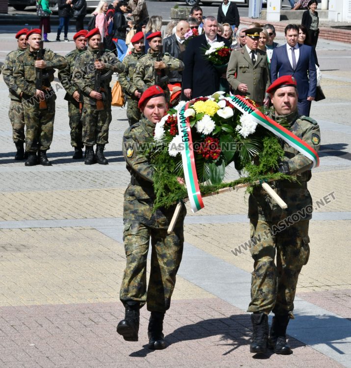 Тържествен ритуал в Хасково на 6 май – Ден на храбростта и празник на Българската армия