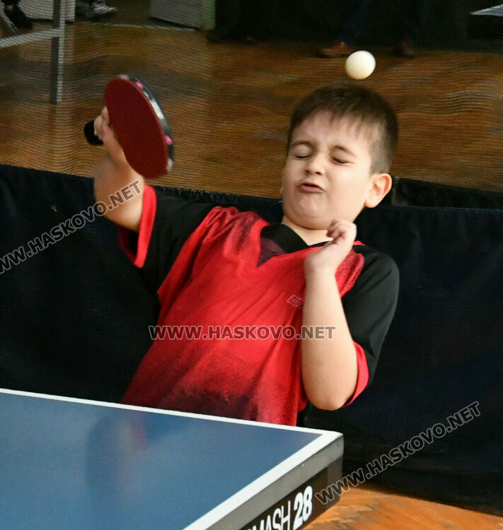 Хасково е домакин на двудневен турнир по тенис на маса 