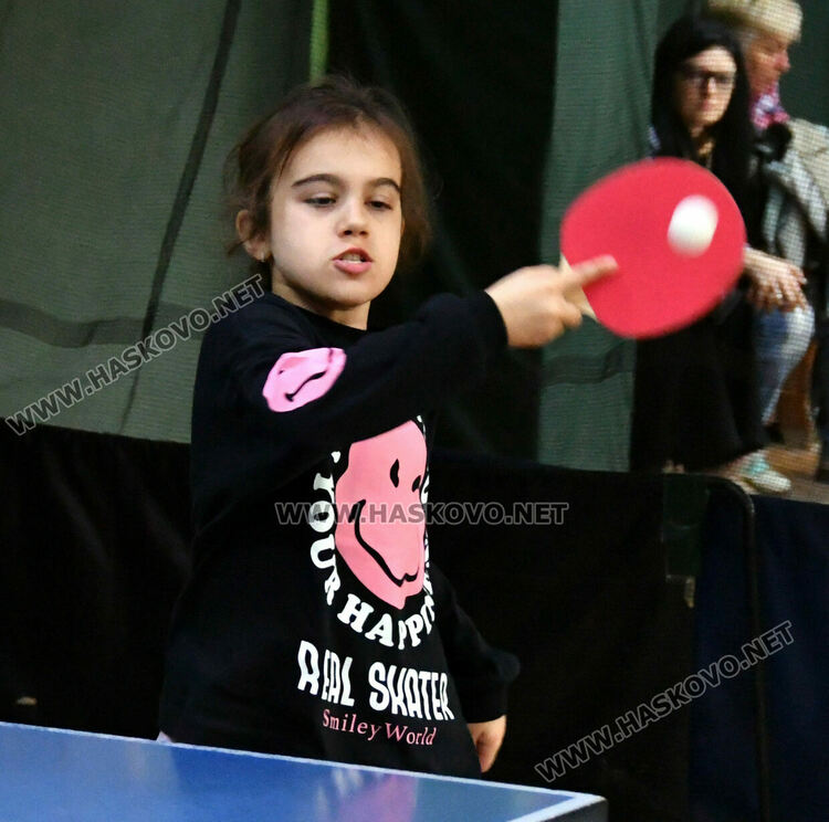 Хасково е домакин на двудневен турнир по тенис на маса 
