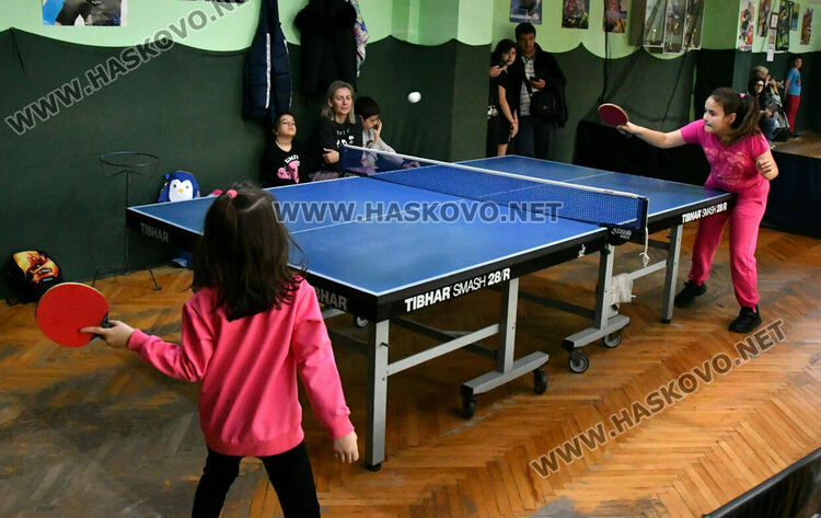 Хасково е домакин на двудневен турнир по тенис на маса 