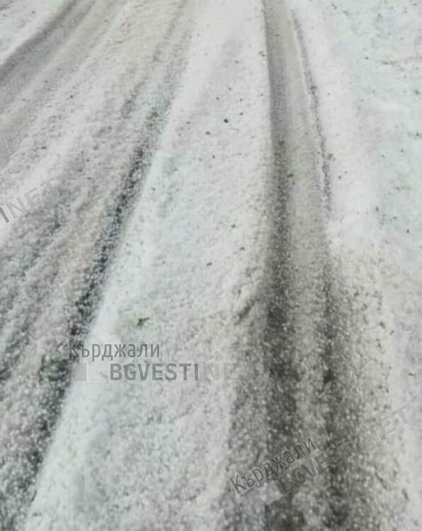Градушка помля посеви и овошки в Бял извор,хората плачат от мъка