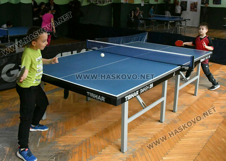 Хасково е домакин на двудневен турнир по тенис на маса 