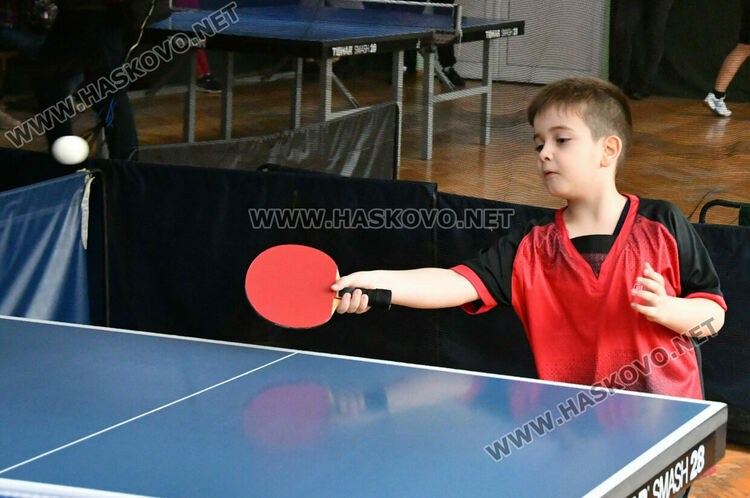 Хасково е домакин на двудневен турнир по тенис на маса 