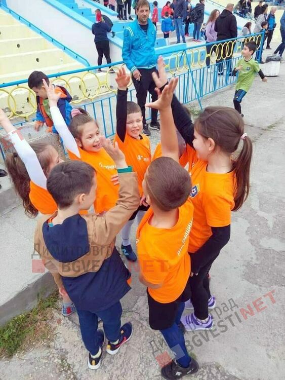 Финални срещи на футболния турнир на детските гради в Димитровград