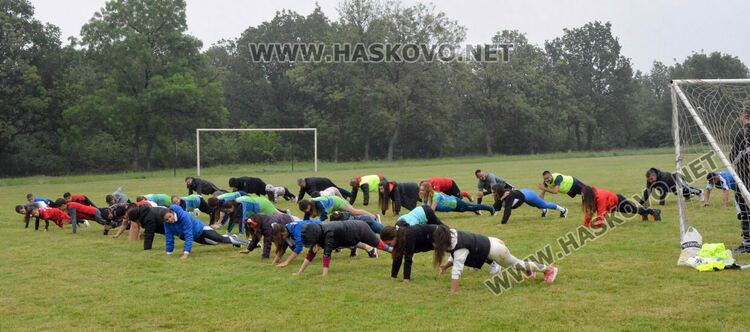 Дъждът не спря спортния празник в Минерални бани