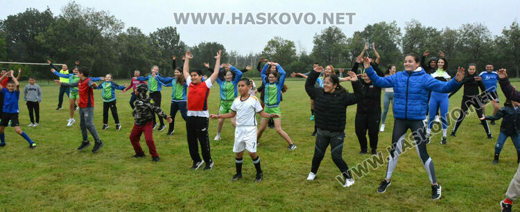 Дъждът не спря спортния празник в Минерални бани