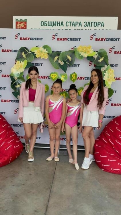 6 медала за гимнастичките на „Калия“ от турнира „Фея под липите“ в Стара Загора