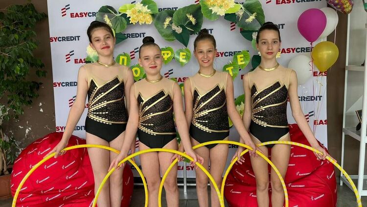 6 медала за гимнастичките на „Калия“ от турнира „Фея под липите“ в Стара Загора