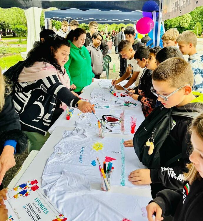 "Отборът на сърцето" подкрепи големия празник на Соник СТАРТ в Първомай