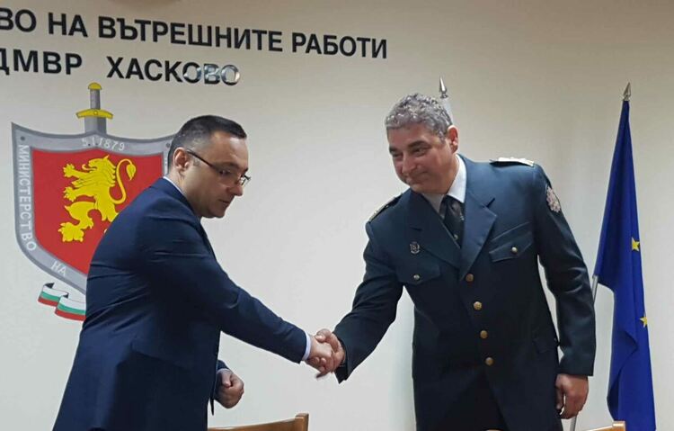 Митко Чакалов е новият директор на пожарната в Хасково, Николай Вълчев излиза в пенсия 