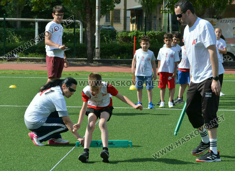 С детско състезание в Хасково отбелязаха 100 години на атлетиката в България