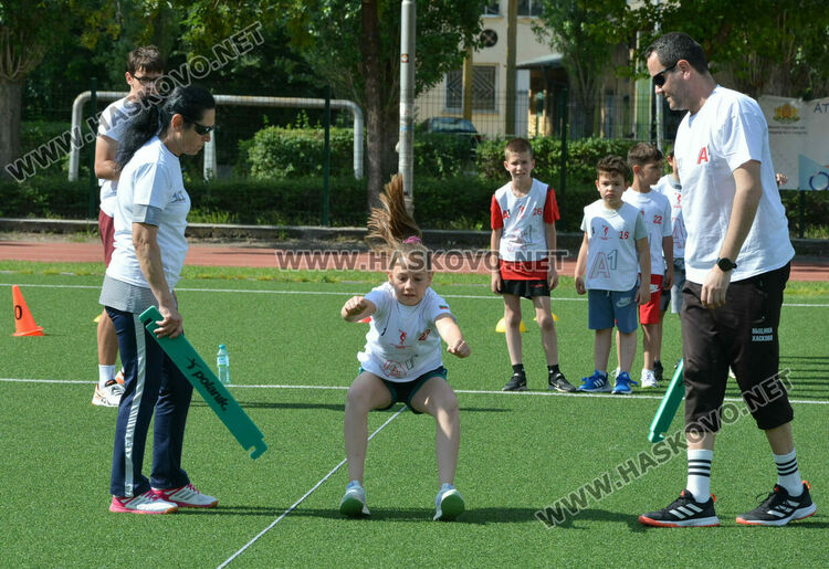 С детско състезание в Хасково отбелязаха 100 години на атлетиката в България