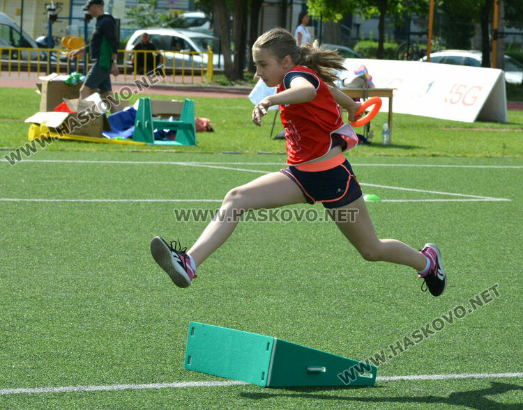 С детско състезание в Хасково отбелязаха 100 години на атлетиката в България