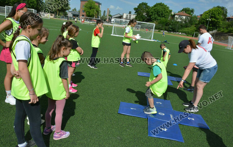 С детско състезание в Хасково отбелязаха 100 години на атлетиката в България