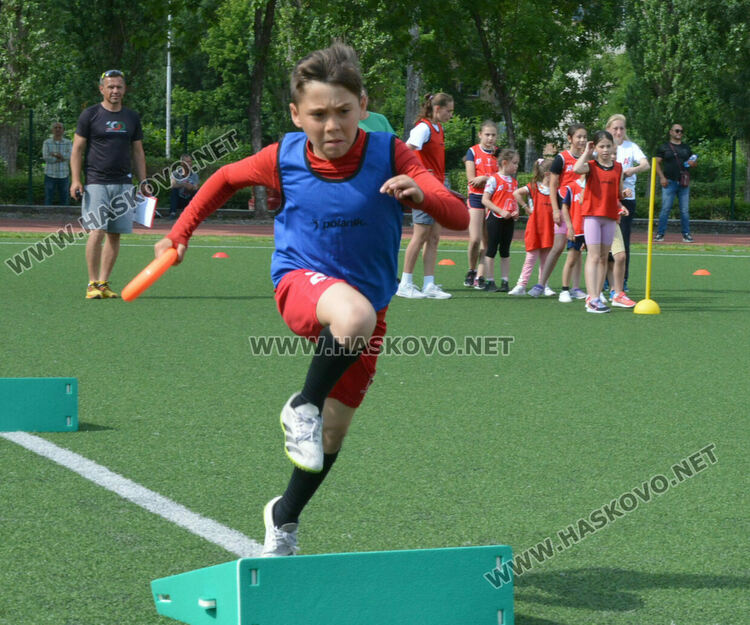 С детско състезание в Хасково отбелязаха 100 години на атлетиката в България