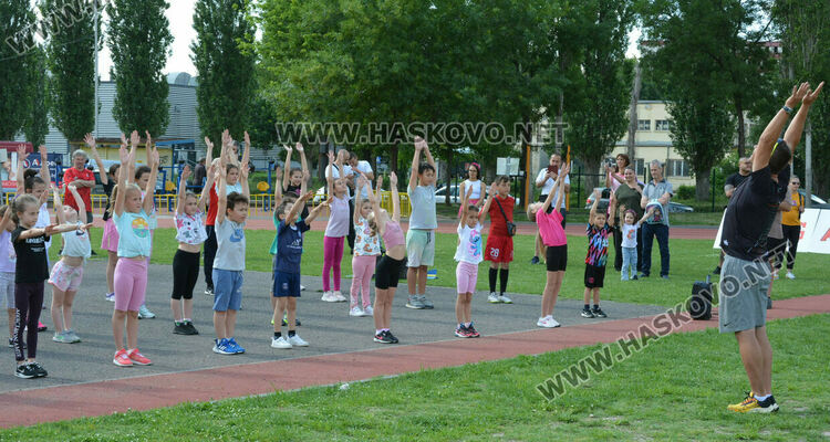 С детско състезание в Хасково отбелязаха 100 години на атлетиката в България