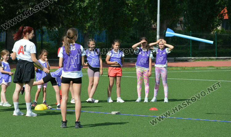 С детско състезание в Хасково отбелязаха 100 години на атлетиката в България