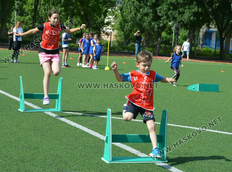 С детско състезание в Хасково отбелязаха 100 години на атлетиката в България