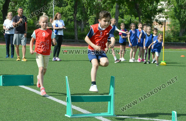 С детско състезание в Хасково отбелязаха 100 години на атлетиката в България