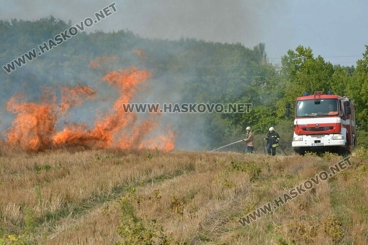23-годишен пострада при пожар край Лозен