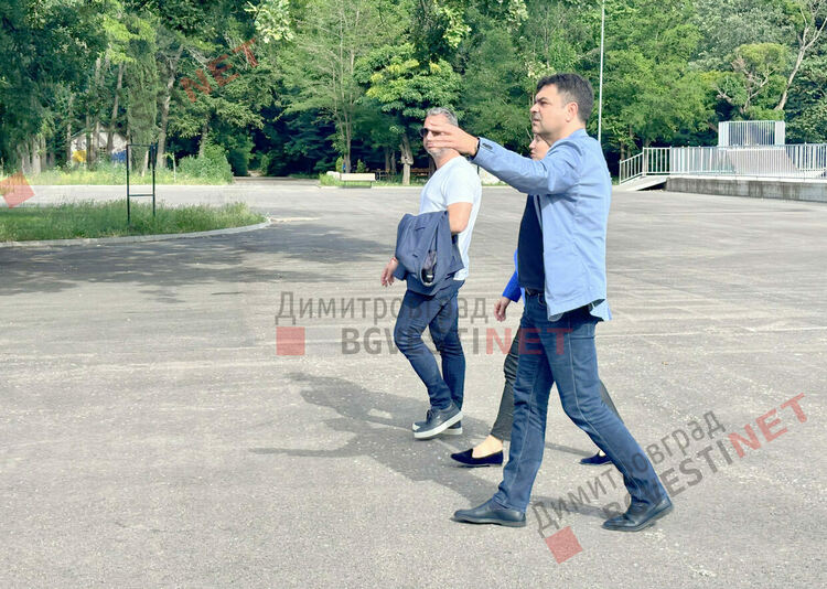 Евродепутатът Ева Майдел в Димитровград: и в сърцето на Европа не могат да се похвалят с такива големи и добре устроени паркове