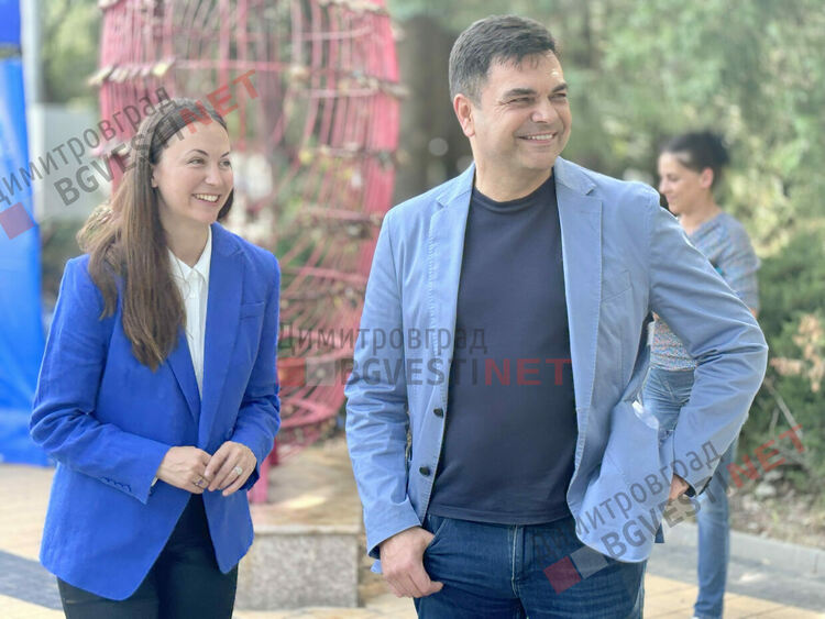 Евродепутатът Ева Майдел в Димитровград: и в сърцето на Европа не могат да се похвалят с такива големи и добре устроени паркове