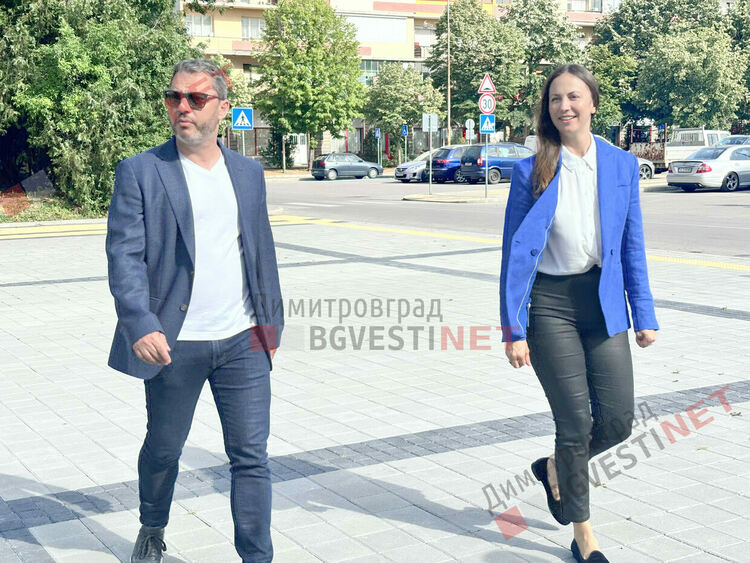 Евродепутатът Ева Майдел в Димитровград: и в сърцето на Европа не могат да се похвалят с такива големи и добре устроени паркове