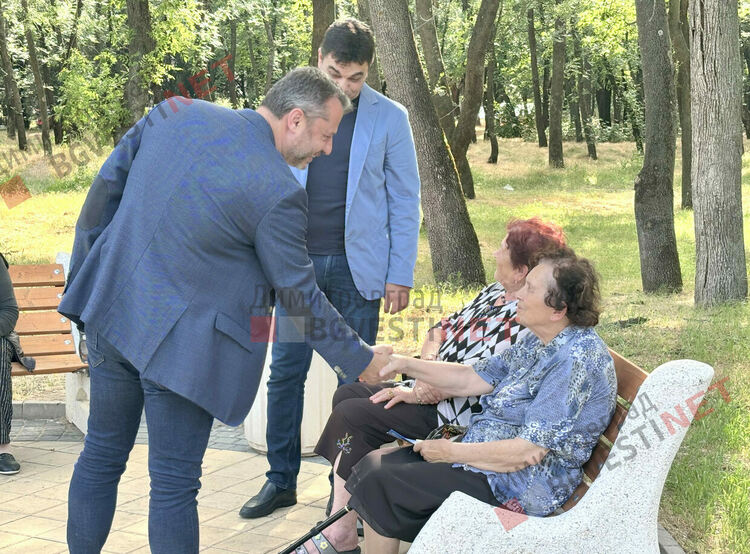 Евродепутатът Ева Майдел в Димитровград: и в сърцето на Европа не могат да се похвалят с такива големи и добре устроени паркове