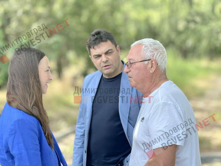 Евродепутатът Ева Майдел в Димитровград: и в сърцето на Европа не могат да се похвалят с такива големи и добре устроени паркове