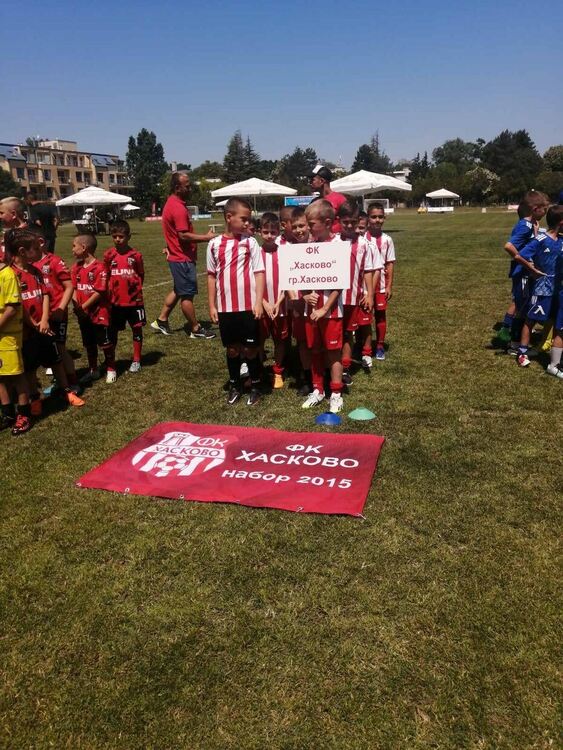 Младите надежди на ФК “Хасково” с четвърто място на турнир в Приморско