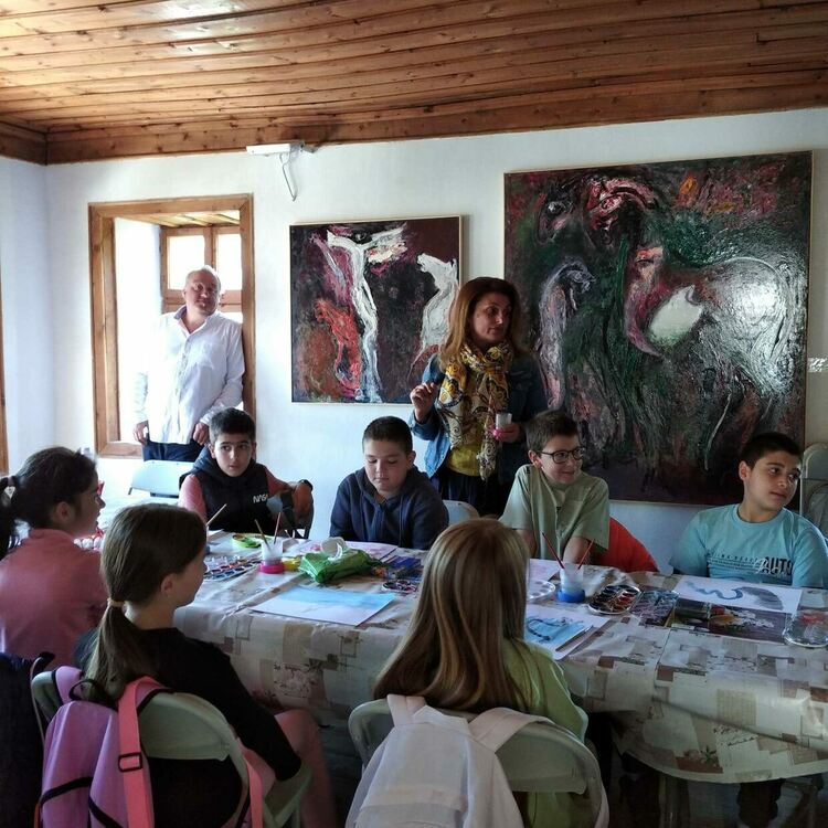 В Музей галерия ,, Петър Пиронков " се проведе арттерапевтично ателие „Цветни емоции“