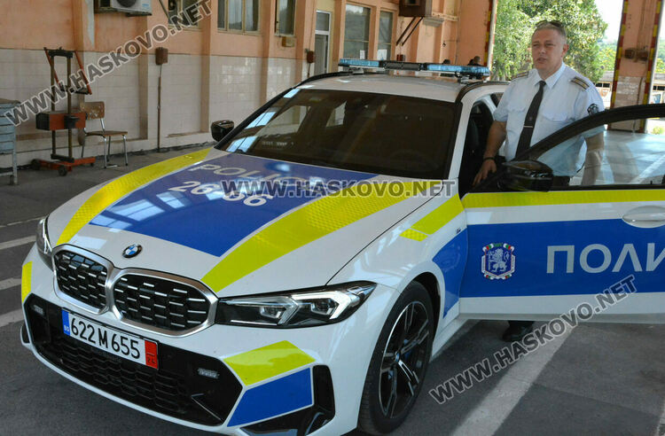 „Пътна полиция“ в Хасково с две нови високоскоростни патрулки