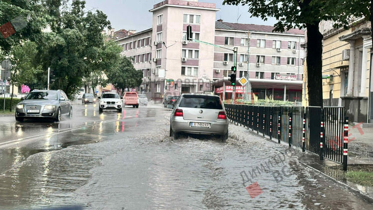 Порой, градушка и дъга в Димитровград