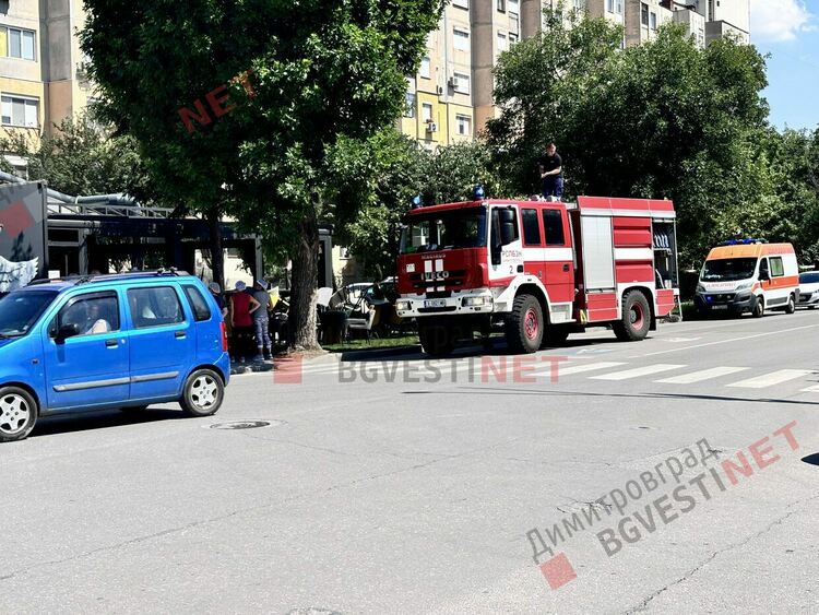 Заведение в Димитровград се запали