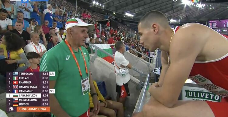 Божидар Саръбоюков е шести в Европа