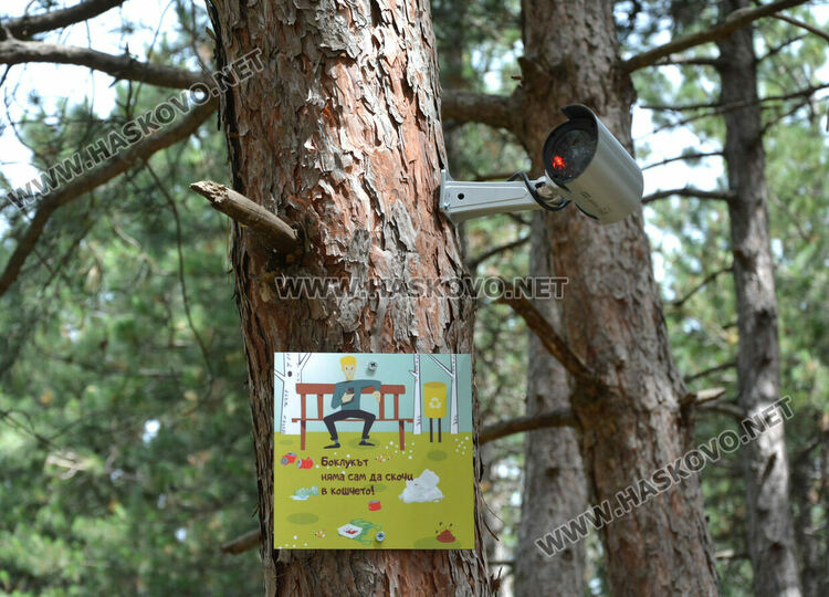 ЕСО-Хасково с поредна екоинициатива, облагородиха гората над кв. „Македонски“ 