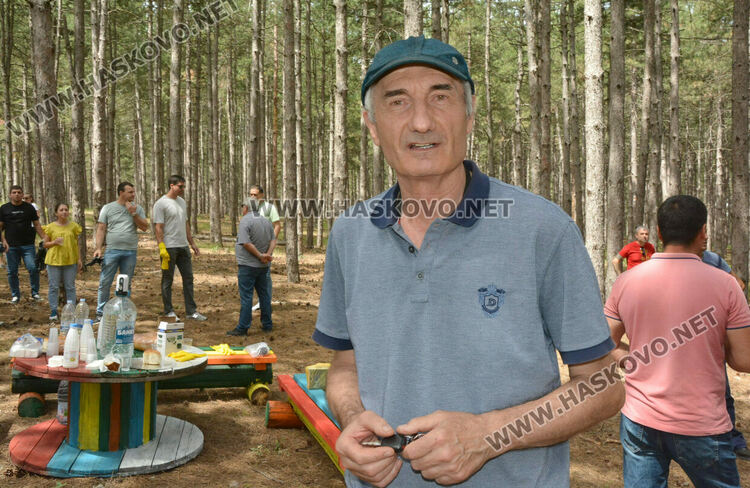 ЕСО-Хасково с поредна екоинициатива, облагородиха гората над кв. „Македонски“ 