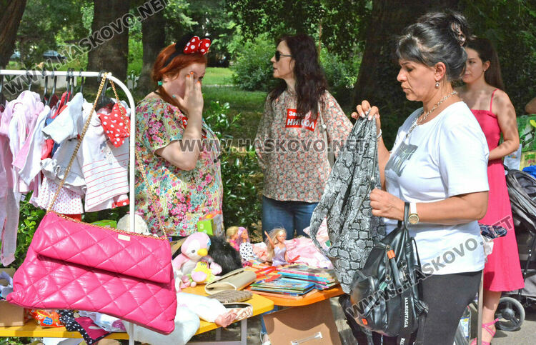 Благотворителност в Градската градина в Хасково в подкрепа на Никол