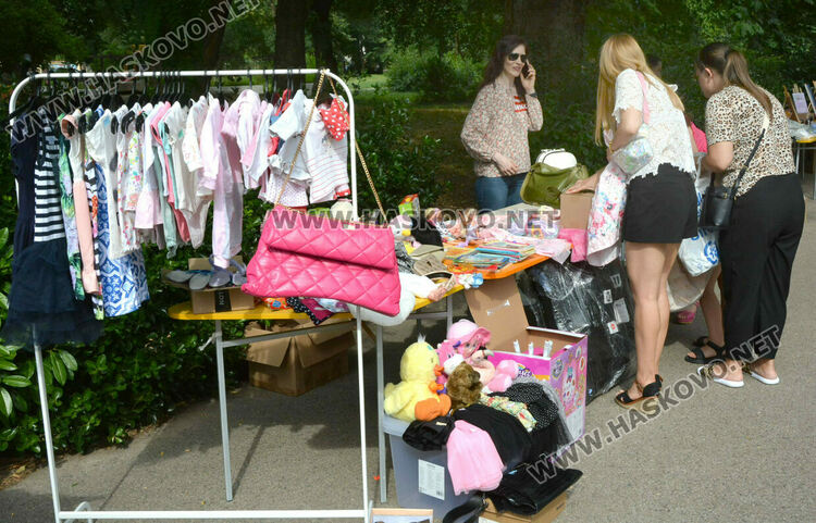 Благотворителност в Градската градина в Хасково в подкрепа на Никол