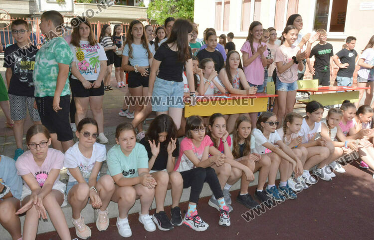 Ученици от „Климент“ показаха майсторско управление на велосипед