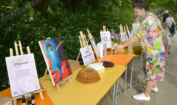 Благотворителност в Градската градина в Хасково в подкрепа на Никол