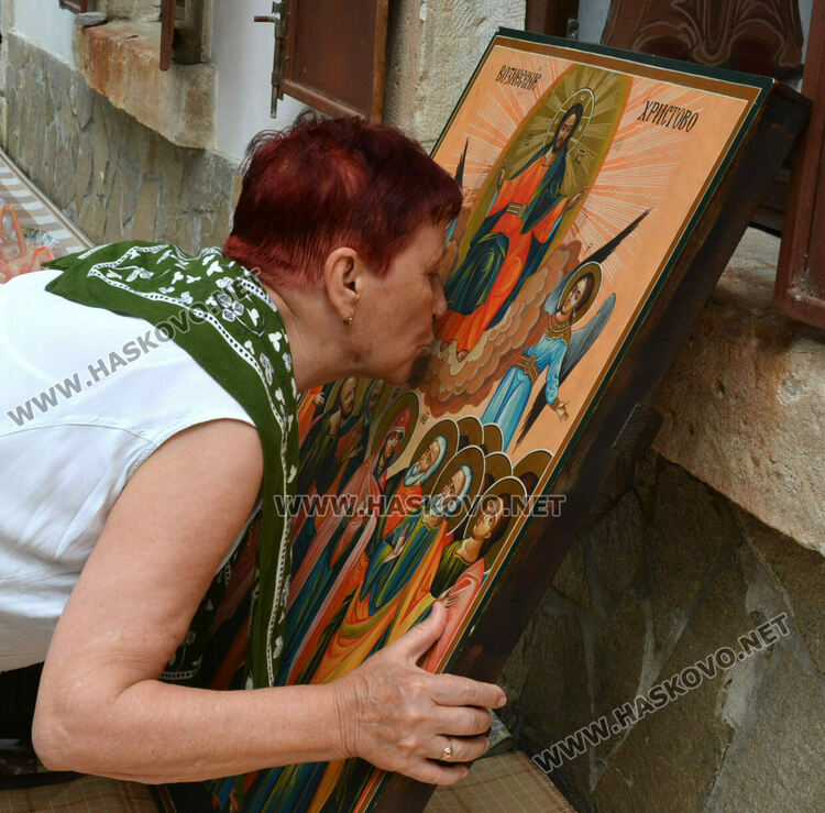 Шествие и водосвет в Хасково на Възнесение Господне