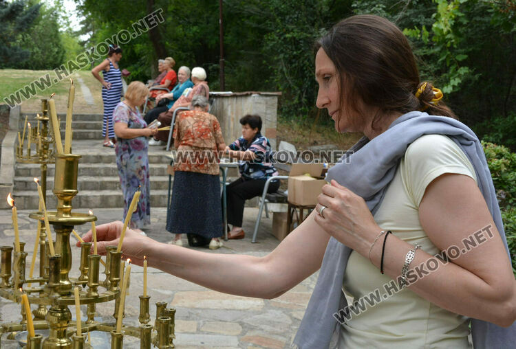 Шествие и водосвет в Хасково на Възнесение Господне