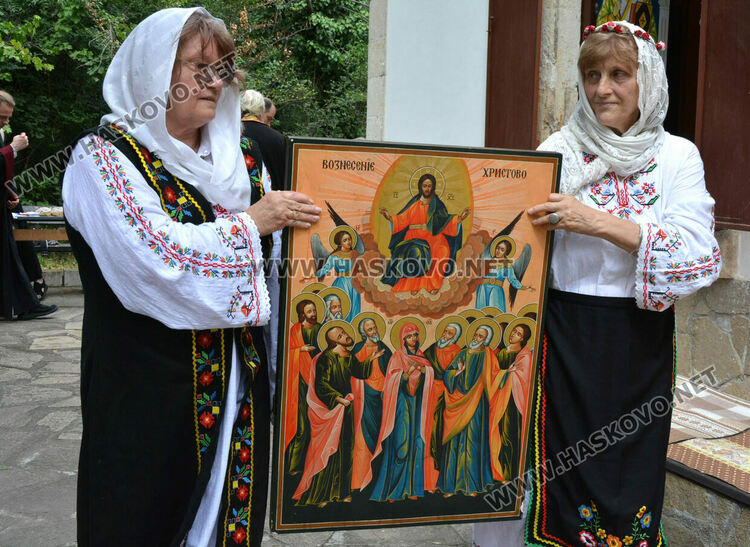 Шествие и водосвет в Хасково на Възнесение Господне